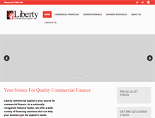 Tablet Screenshot of libertyloan.net