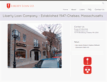 Tablet Screenshot of libertyloan.com